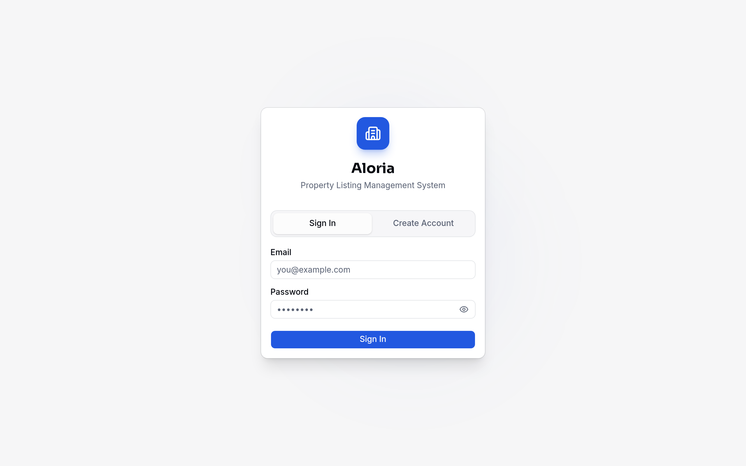 Aloria — Property Listing